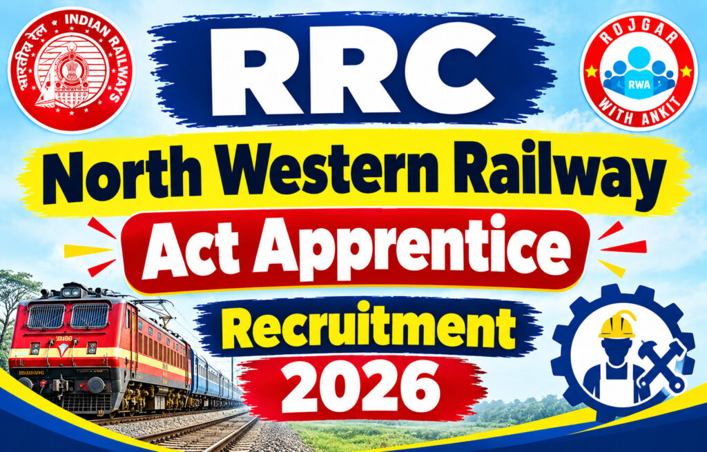 Rrc North Western Railway Act Apprentice Recruitment 2026