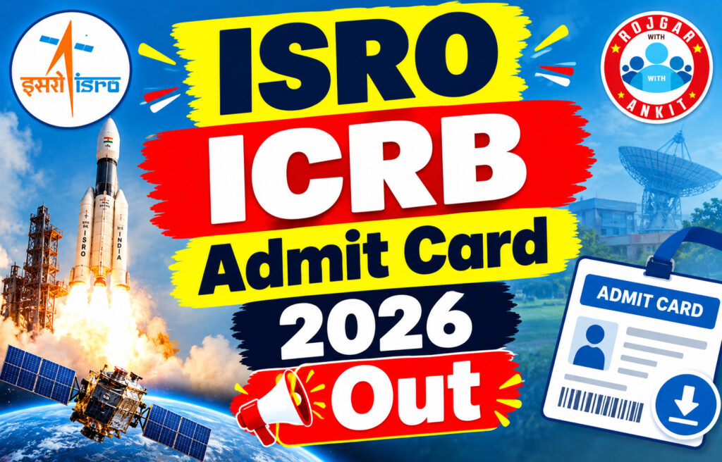 Isro Icrb Admit Card