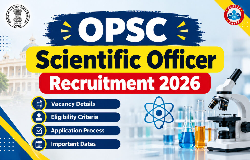 Opsc Scientific Officer Recruitment 2026
