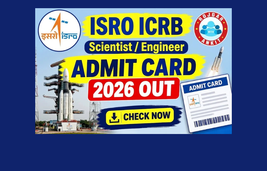 Isro Icrb Scientist / Engineer Admit Card 2026 Out : Download Now !! 1 Isro Icrb Scientist/Engineer Admit Card 2026