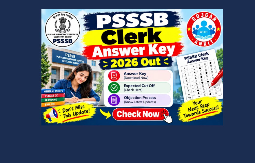 Psssb Clerk Answer Key 2026 Out : Download Answer Key Pdfs Here !! 1 Psssb Clerk Answer Key 2026 Out