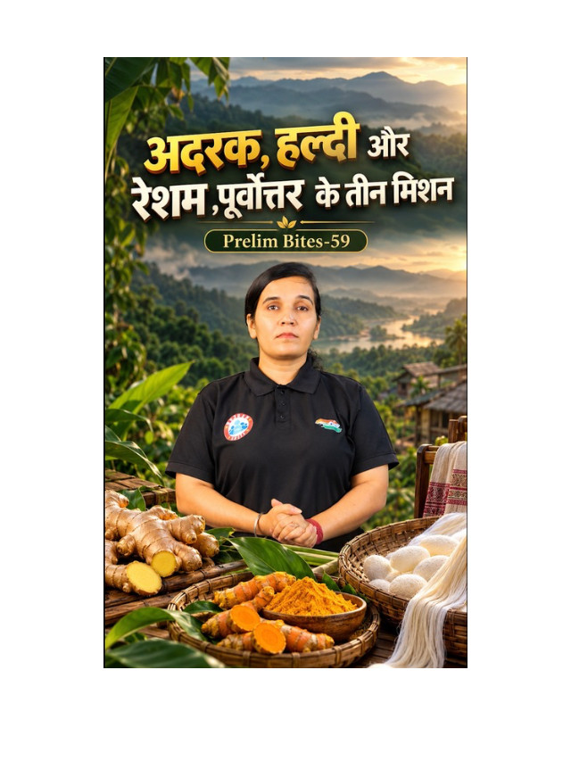 Adrak-Haldi-Resham Mission: Important Update for Aspirants
