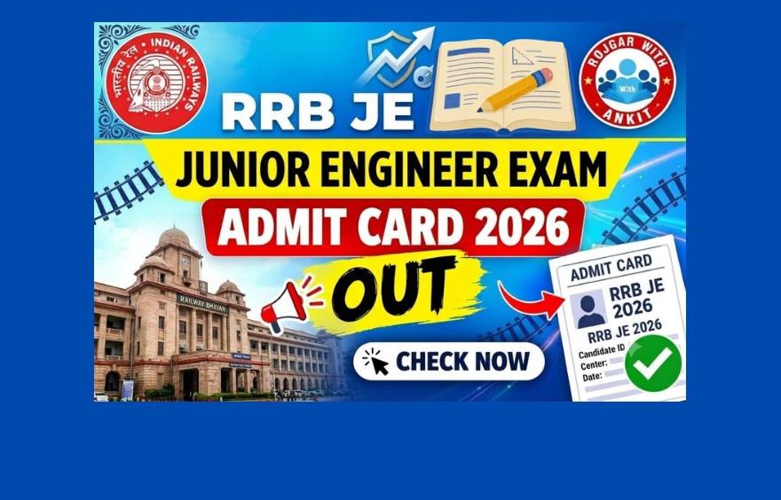 Rrb Je Admit Card 2026 Out : Download Hall Ticket Now !! 1 Rrb Je Admit Card 2026 Out