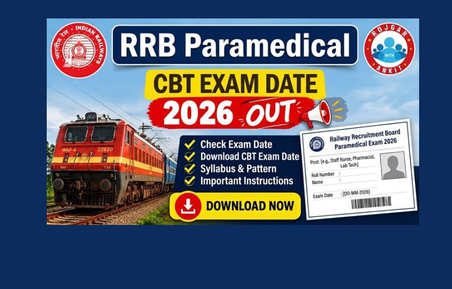 Rrb Paramedical Exam Date 2026 Out