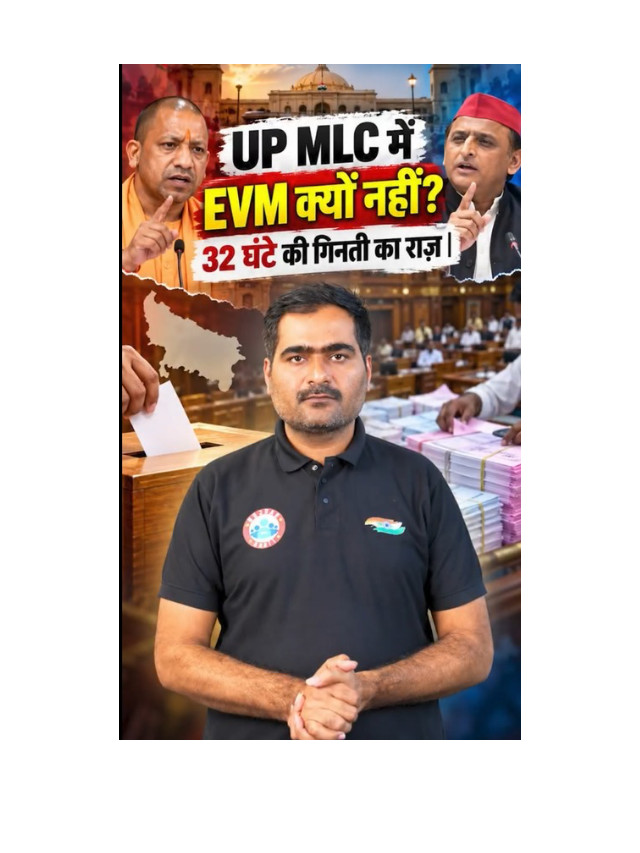 Why UP MLC Elections Use Paper Ballots, Not EVMs