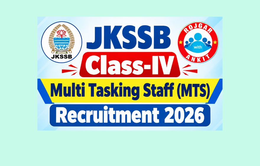 Jkssb Class-Iv Multi Tasking Staff (Mts) Recruitment