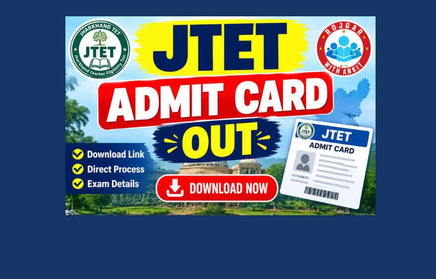 Jtet Admit Card 2026