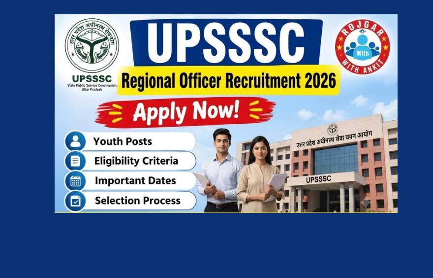 Upsssc Youth Regional Officer Recruitment 2026
