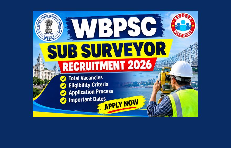 Wbpsc Sub Surveyor Recruitment 2026 : Notification Out For 1,145 Vacancies 1 Wbpsc Recruitment 2026
