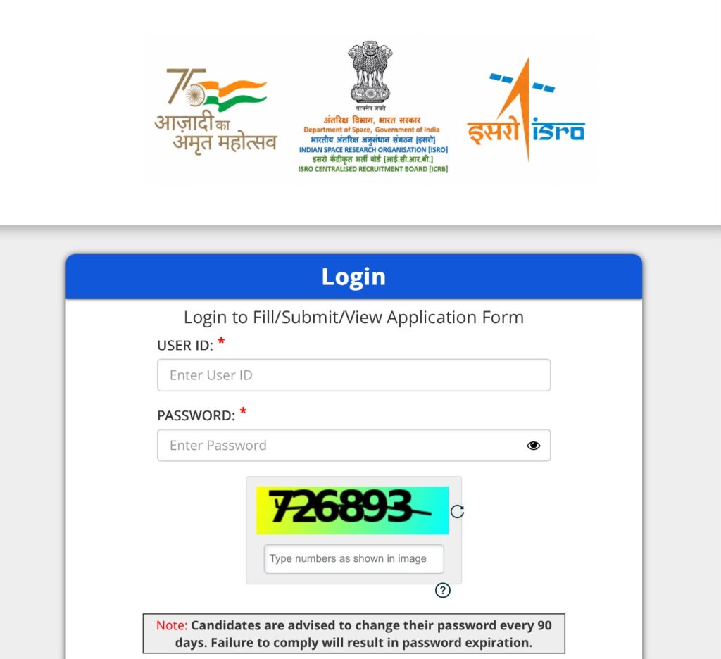 Isro Icrb Scientist / Engineer Admit Card 2026 Out : Download Now !! 3 Isro Admit Card 2026 Out