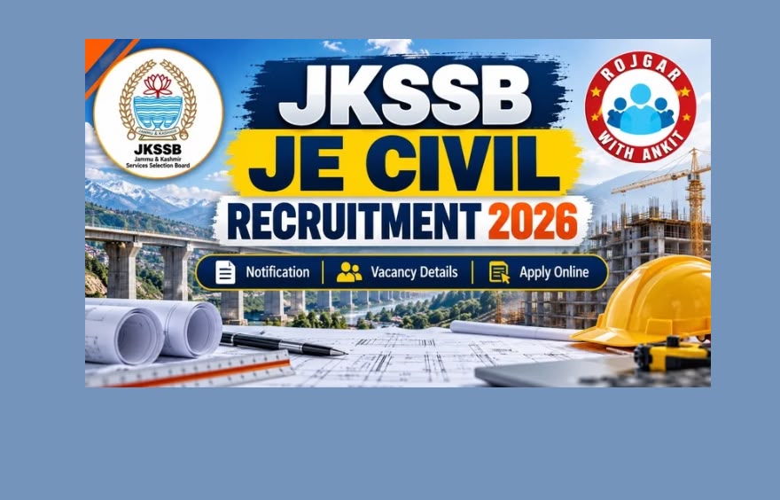 Jkssb Je (Civil) Recruitment 2026 : Apply Online For 458 Je Posts 1 Jkssb Je Recruitment 2026