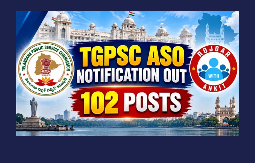 Tgpsc Aso Recruitment 2026 : Apply Online For 102 Aso Posts 1 Tgpsc Aso Recruitment 2026