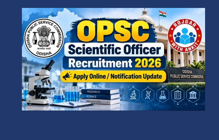 Opsc Scientific Officer Recruitment 2026