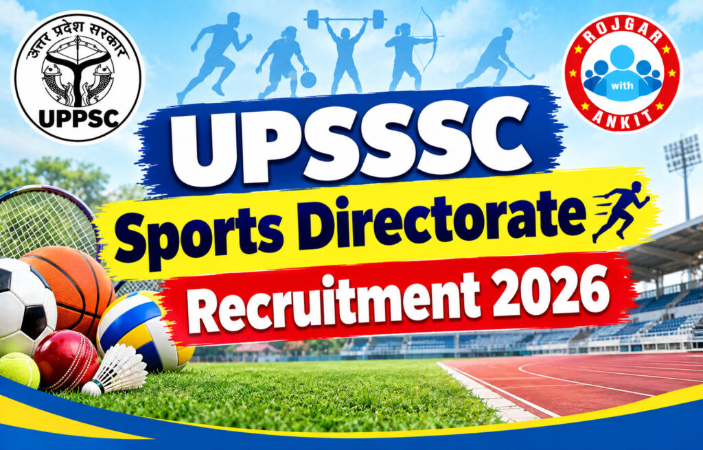 Upsssc Sports Directorate Recruitment 2026